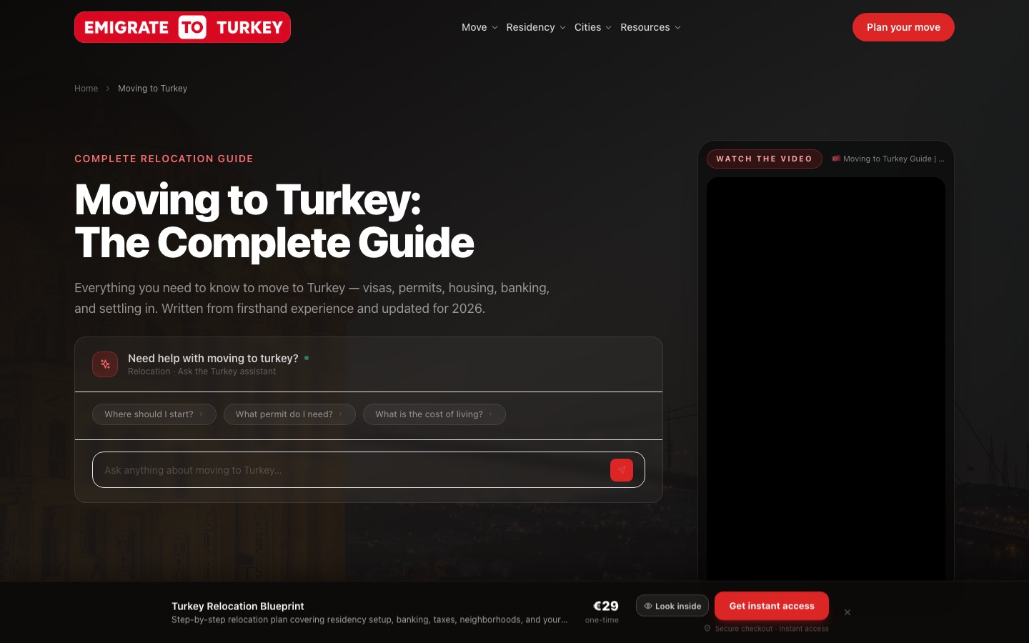 Umzug in die Türkei: Der komplette Ratgeber — Emigrate To Turkey